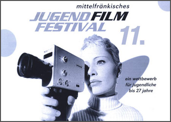 Titelmotiv des 11. Mittelfränkischen Jugendfilmfestivals