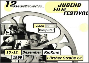 Titelmotiv des 12. Mittelfränkischen Jugendfilmfestivals
