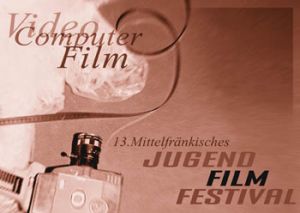 Titelmotiv des 13. Mittelfränkischen Jugendfilmfestivals