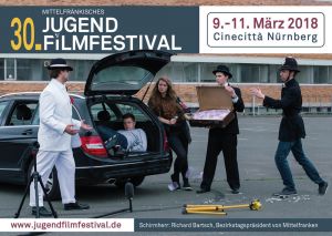 Titelmotiv des 30. Mittelfränkischen Jugendfilmfestivals